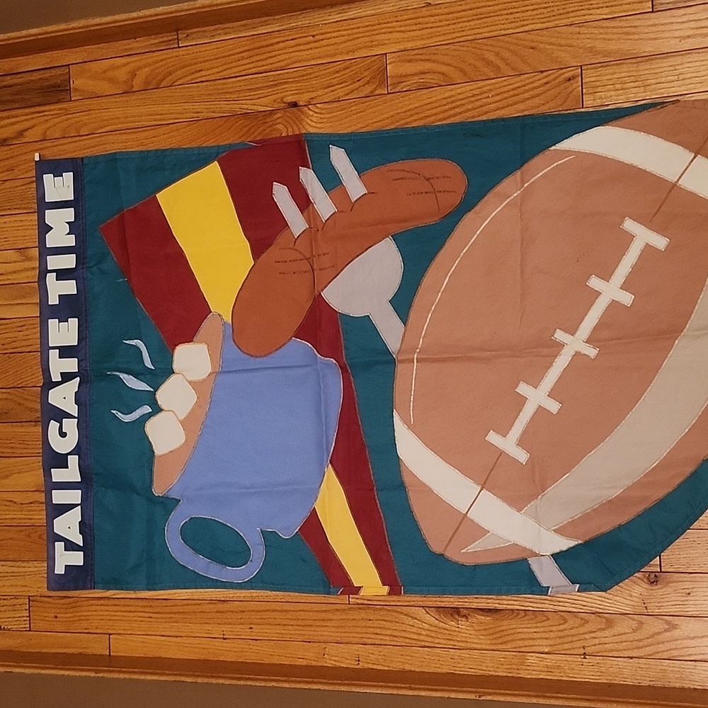 Large Football house flag